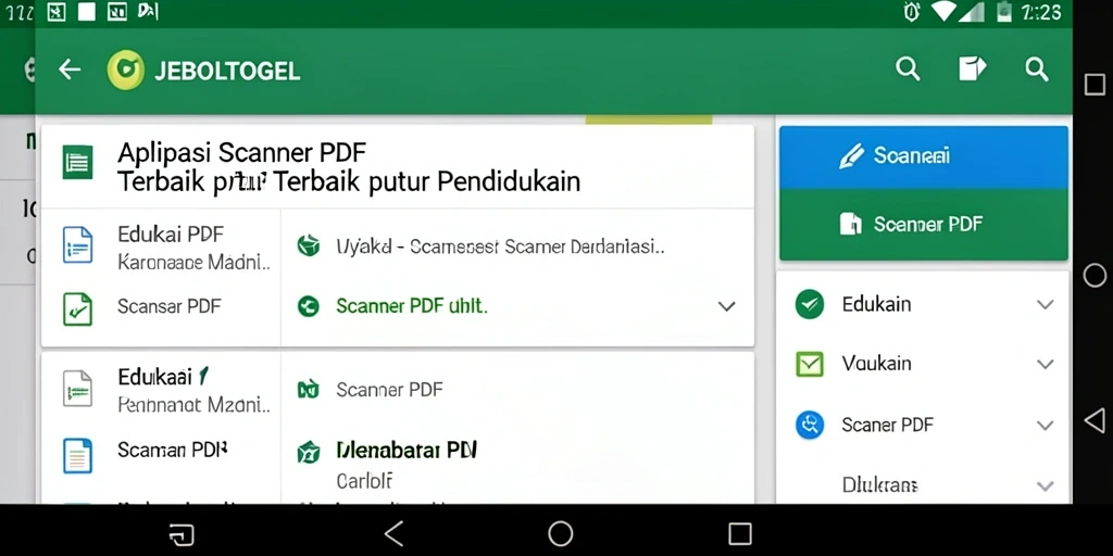 Antarmuka JEBOLTOGEL yang sederhana dan mudah digunakan.